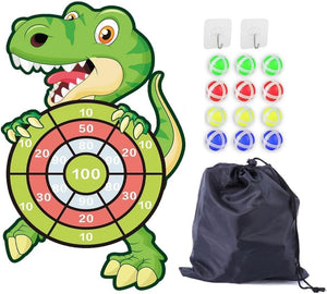 Large Dart Board with Sticky Balls, Game Dart Board Set Game Toys