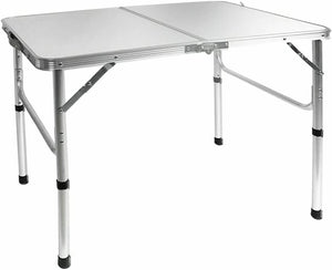 Aluminium Folding Camping Table Portable Picnic Outdoor Foldable Tables BBQ Desk