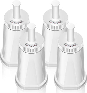 4 Pack Replacement Water Filter Compatible with Breville Sage Claro Swiss for Oracle Barista Bambino Espresso Coffee Machine Part