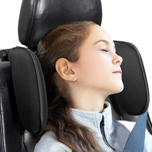 Car Headrest Pillow, Sleeping Head And Neck Support for Rear Seat Passengers