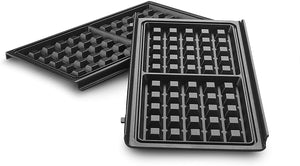2 x Waffle Plates for use with MultiGrill Easy Contact Grill Plates