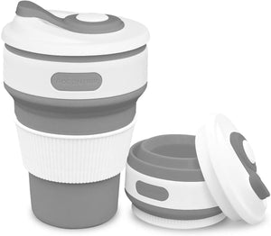 Collapsible Coffee Cup , Silicone Folding Cup for Outdoor Picnics Sporting