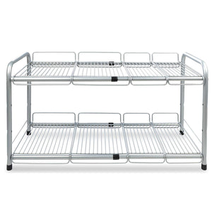 2 Tier Under Sink Expandable Shelf Organizer, Storage Rack