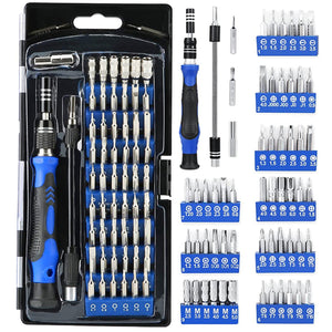 Precision Screwdriver Kit, 58 in 1 with 54 Bits Screwdriver Set, Magnetic Driver Kit for Mobile Phone, Game Console, Tablet