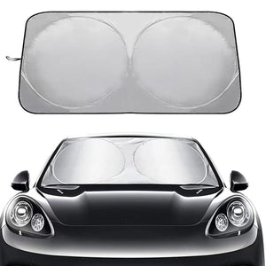 Foldable Car Sun Shade Covers Maximise UV Protection, Keep Vehicle Cooler