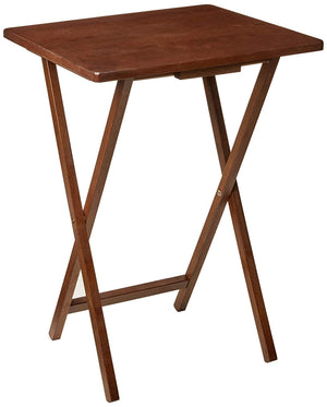 Wood Folding TV Tray , Snack Table
