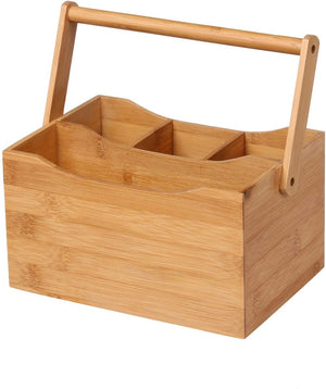 Wood Bbq Caddy,Wooden Utensil Holder Storer