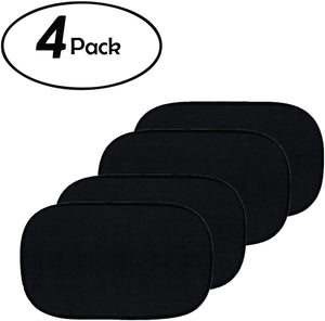 Car Window Sun Shade (4 Pack)，Cling Sunshade for Car Side Windows - Sun, Glare & UV Rays Protection for Baby, Child