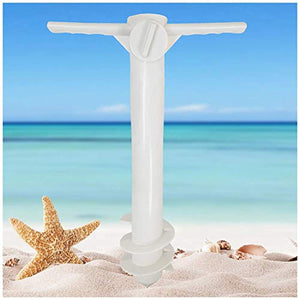 Beach Umbrella Anchor Sand Grabber Heavy Duty Screw Auger | One Size Fits All
