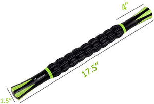 Muscle Roller Stick , Leg Calf Massage Sticks for Athletes, Massager Tool for Reducing Muscle Soreness, Loosing Tightness and Soothing Cramps